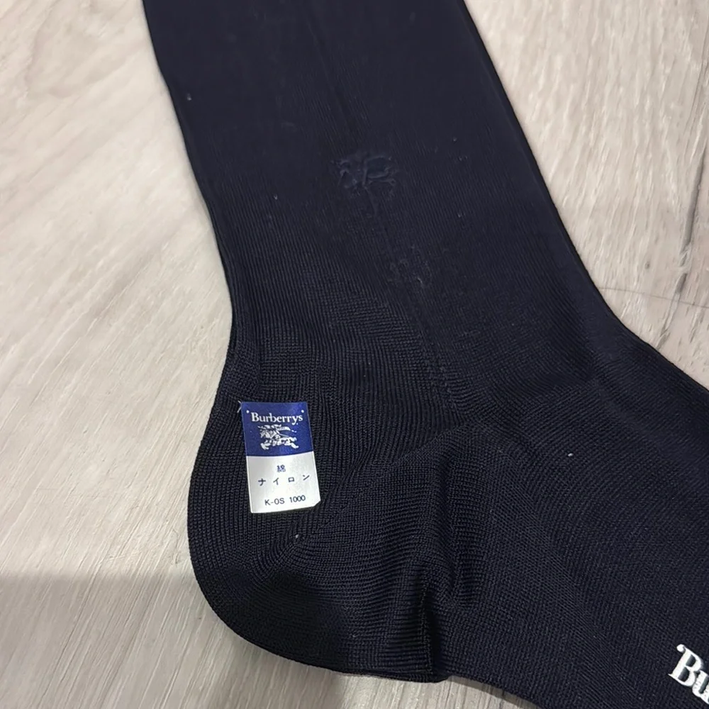 Burberry Black Dress Socks